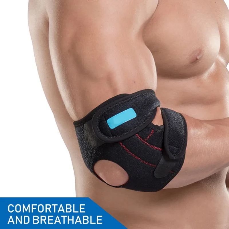 Elbow Brace Elbow Support Pads for Joint Arthritis Pain Relief Tendonitis Adjustable Support With Dual-Spring Stabilizer