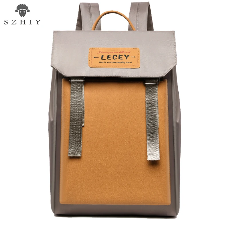 

Women Backpack Oxford Casual School Bags for Teenager Girl Patchwork Female Travel Bags Waterproof Light Laptop Bagpack Rucksack