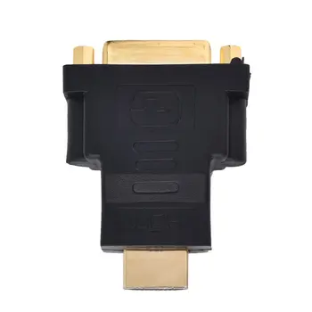 

New HDMI male to DVI(24+5) female HDMI male / DVI24 + 5 female black