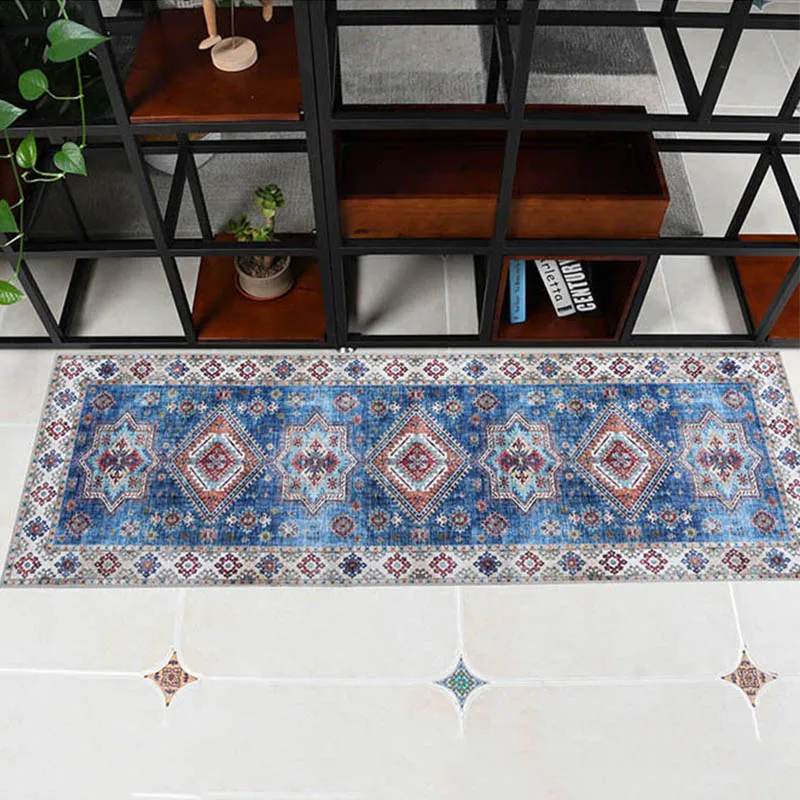 

European and American Style Door Kitchen Mat Anti-skid TPR Bottom Bathroom Carpet Non-slip Hallway Rug Entrance Outdoor Mat