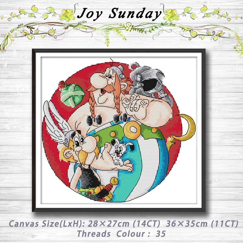 

Cartoon character animal decor Patterns 14CT 11CT Counted Cross Stitch Sets embroidery sets Needlework kits Home decor