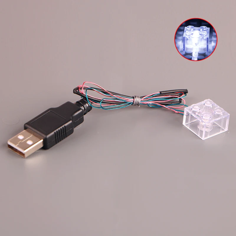 1 шт. USB конструктор дорожный светильник|Блочные конструкторы| |