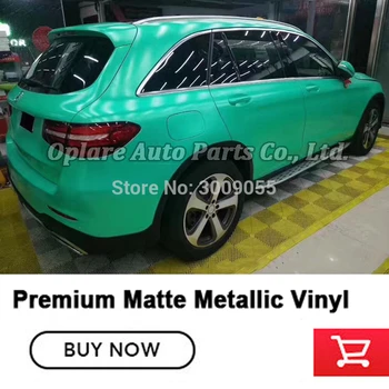 

high quality new blueMatte Metallic Wrapping film with air release channels low initial tack adhesive for High-end