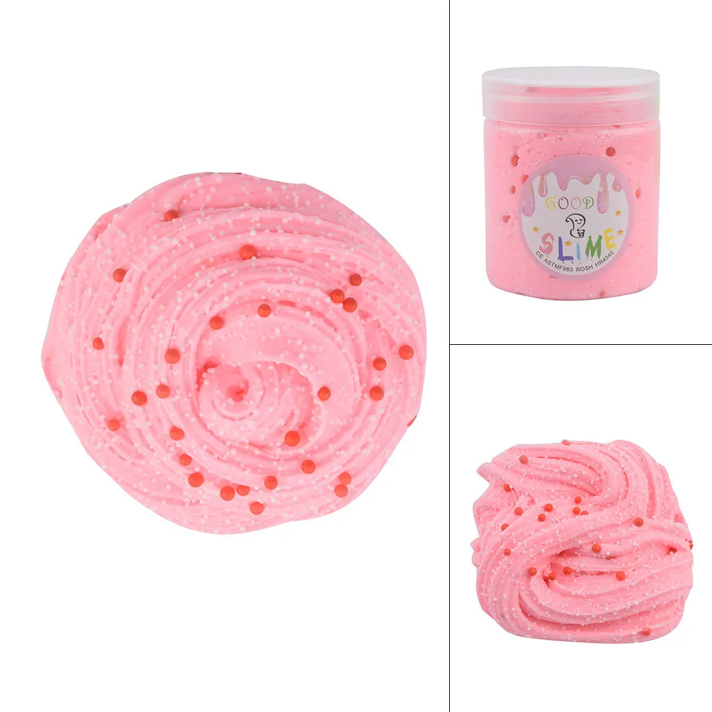 New Fluffy Cloud Slime Cotton Candy Slime supplies Plasticine Gum Polymer Clay Antistress slime toy for kids #B