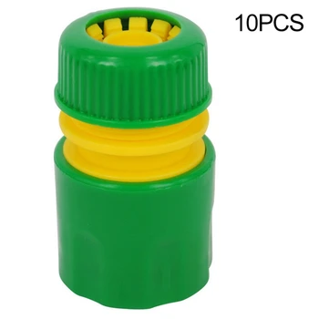 

New Quick Tap Water Connector Adapter Fast Coupling 1/2" Barbed Irrigation Hose Connector Garden Tool 10pc Adaptor Drip Tape