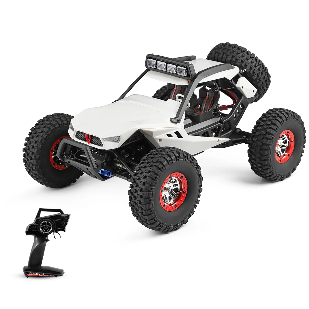 WLtoys 12429 1:12 RC Car Crawler 40km/h High Speed 2.4G 4WD Electric Car with Head Lights RC Off-Road Car Gift For Kids