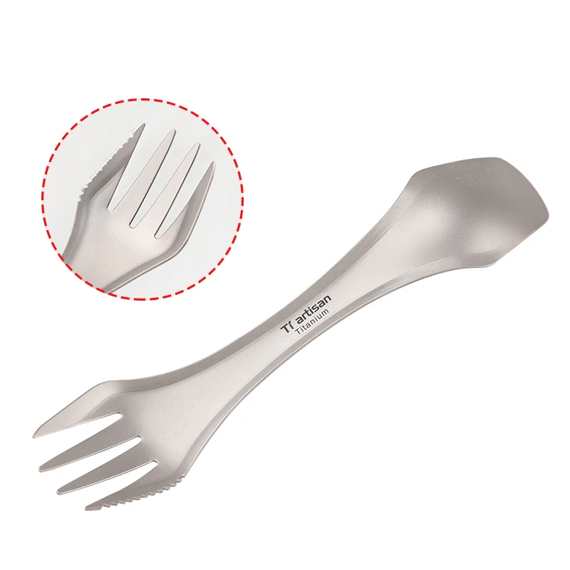 Комплект легких титановых ложек и вилок 3 в 1 для кемпинга Rover Camel|rover camel|camping setcamping