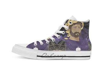 

Hadrian breathable Casual High Top lace-up Canvas shoes sneakers Drop shipping