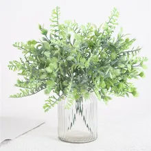 1 Piece Artificial Plant Holders Hanging Grass Fake Plants Home Garden Wall Balcony Decoration Artificial Plants