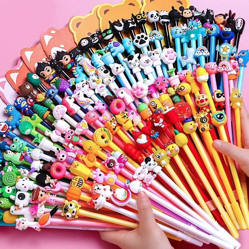 

24 PCs 0.5mm Creative Cartoon Writing Tool Cute Neutral Pen Office Stationery Student Signature Pen Stationery Gifts