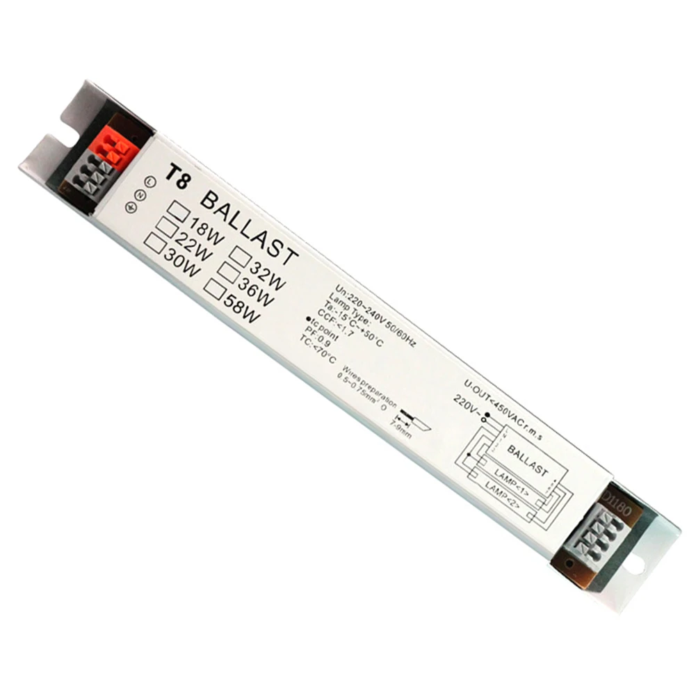 220-240V Fluorescent Lamp Start Lamp Bulb Instant Ballast T8 Electronic Wide Voltage Universal