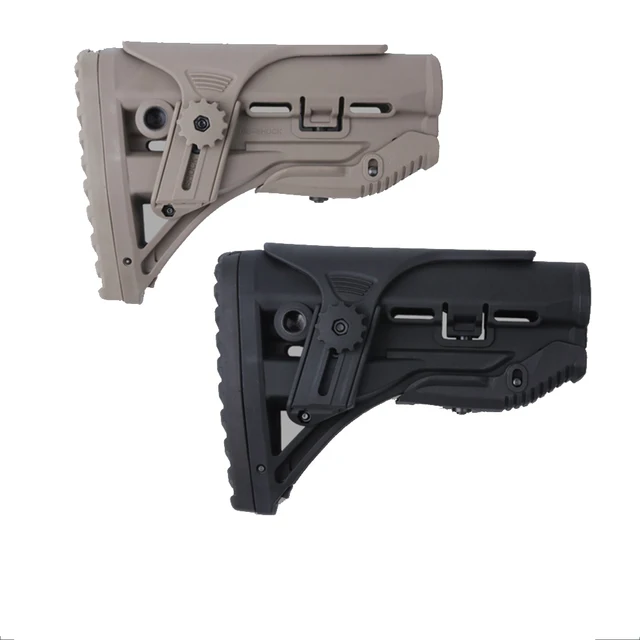 US $16.13 Newest Tactical Nylon Adjustable Extended Stock for Paintball Accessories Airsoft Air Guns AEG M4 A