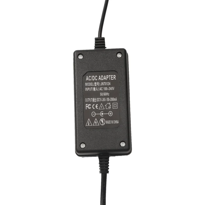 Регулируемый AC/DC адаптер 48W 1-24V 2A Led мини-вентилятор питания US Plug SEP99