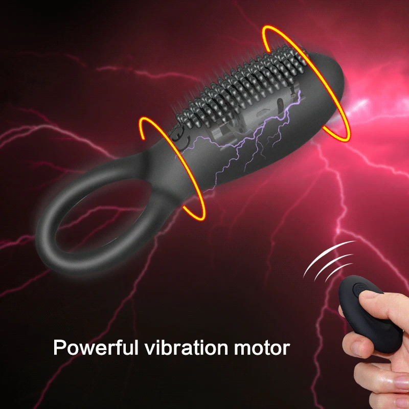 Силиконовое вибрирующее кольцо на пенис секс продукты 10 режимов USB