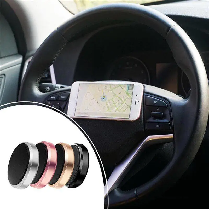 

Magnetic Car Phone Holder for iPhone Huawei Xiaomi Dashboard Magnet Cell Phone Stand Steering Wheel Holder Magnetic Wall Holder