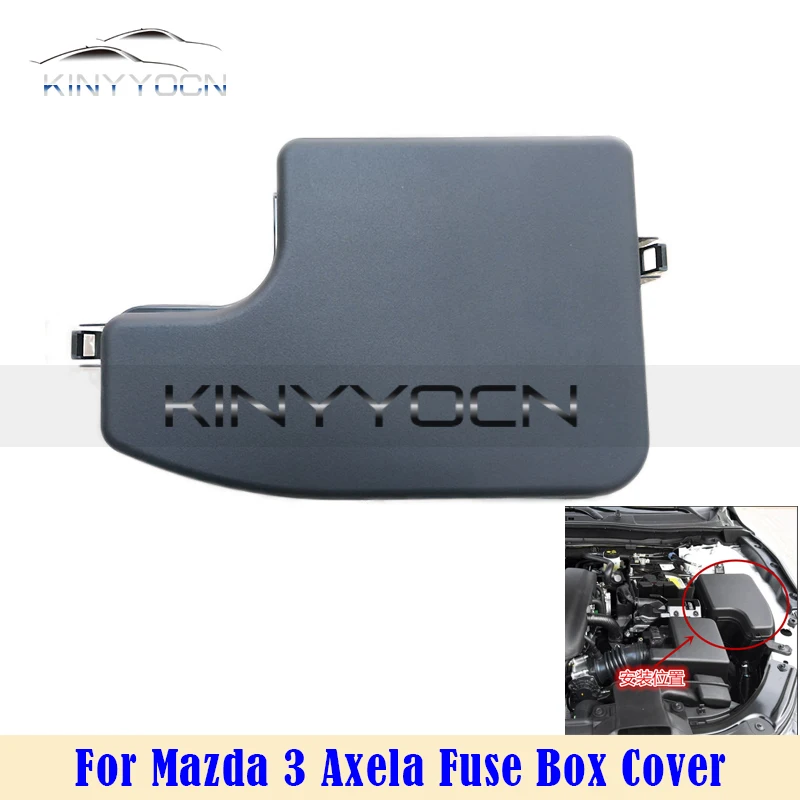 For Mazda 3 Axela Mazda3 Fuse Box Cover Engine Fuse Box Upper Shell