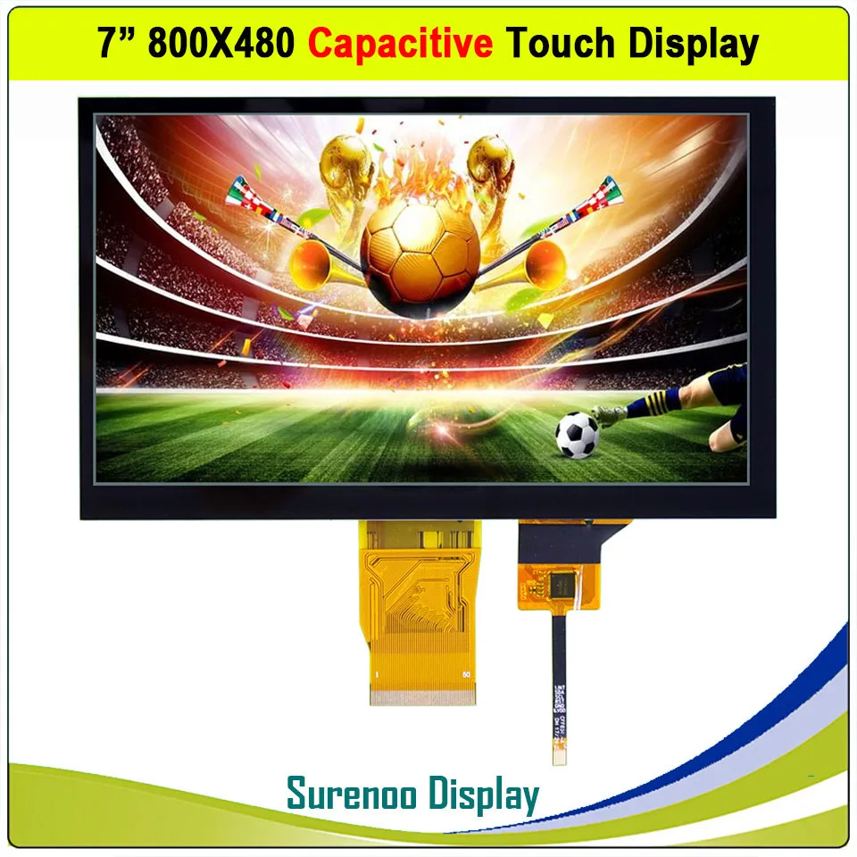 " /7,0" дюймов 800*480 50P_RGB TFT ЖК-модуль дисплей экран монитор и резистивный или FT5426 igc емкостный сенсорный экран