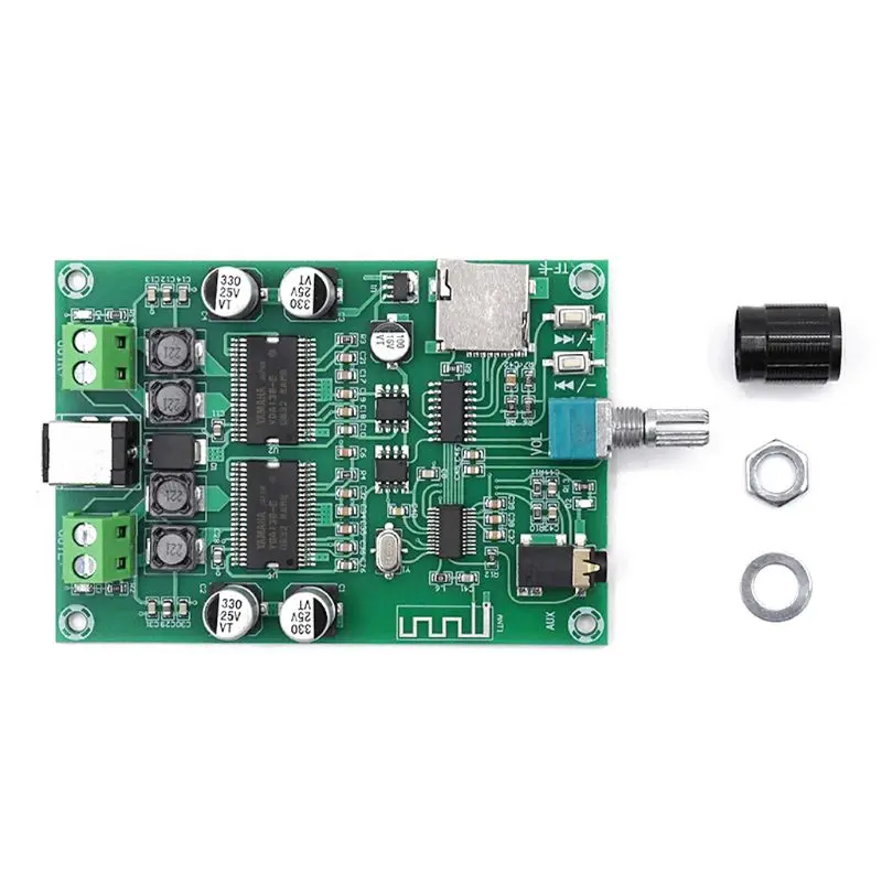 Bluetooth 5 0 Digital Stereo Amplifier Board Audio Card Dual Channel 20W 20W