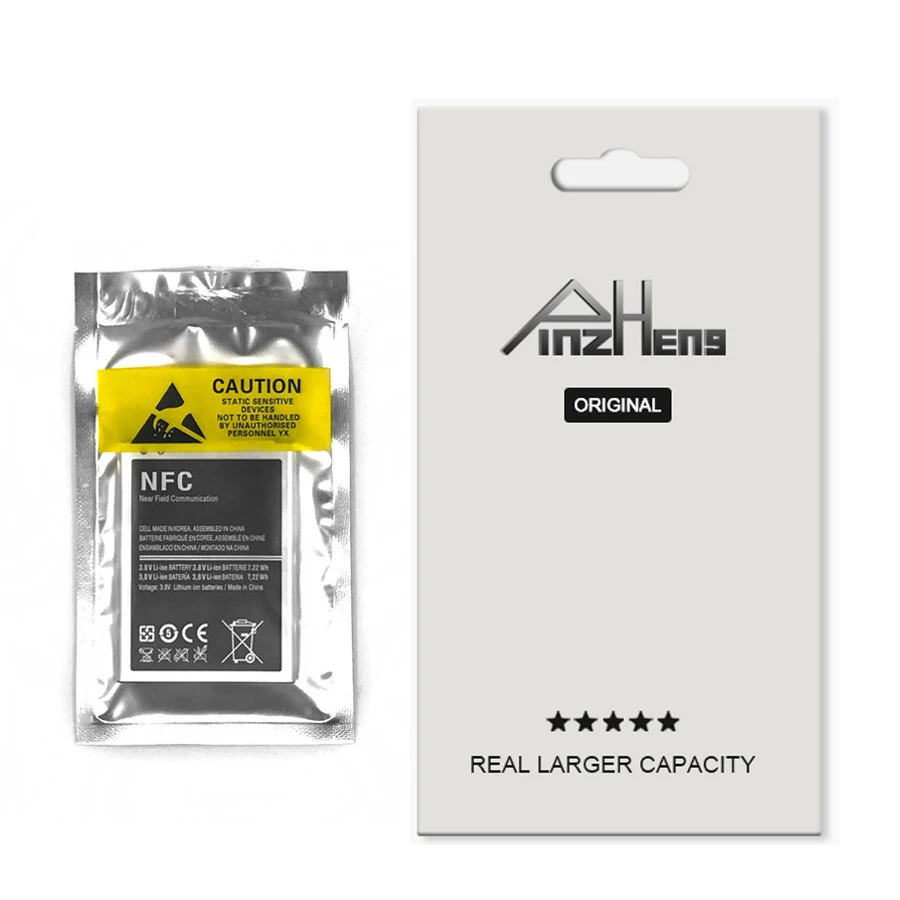 Аккумулятор PINZHENG B500BE для Samsung Galaxy S4 Mini I9190 I9192 I9195 I9198 1900 мАч сменные