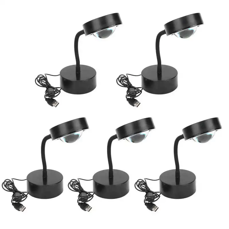 Eyebrow Trimmer Projection Lamp 180 Degrees Rotation Adjustable LED Projector Light for Bedroom Live Room Hair | Красота и здоровье