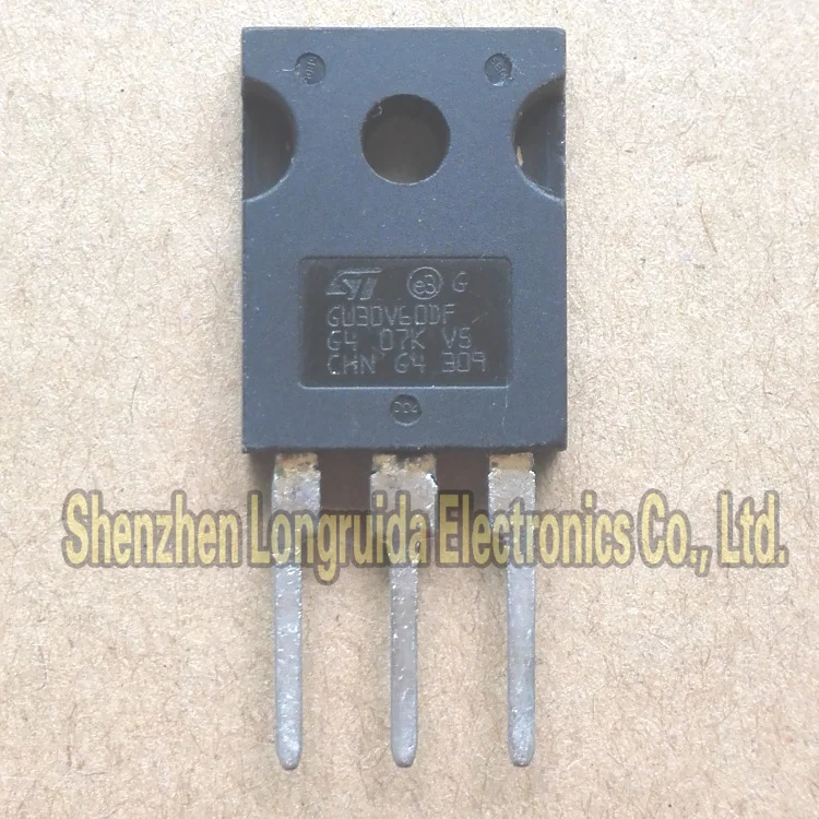 ТРАНЗИСТОР IGBT GW30V60DF STGW30V60DF TO-247 30 А 600 В 10 шт. | Электроника