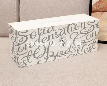 

Foldable packaging paper box custom printing paper gift box with handle ( GF-129)