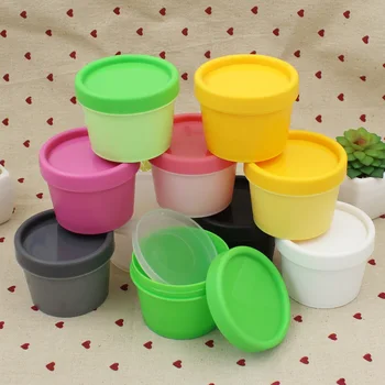 

1pcs 50g/100g Plastic PP Mask Bottles Face Cream Box Cosmetic Eyeshadow Jars Pots Lotion Vials Makeup Containers w/ Inner cap