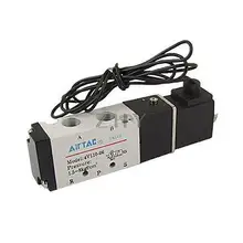 4V110-06 P T1/8 Выход двойная катушка соленоидного клапана DC12V