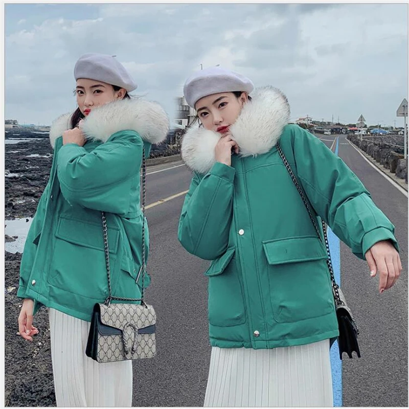 Новинка 2019, модные зимние куртки, пальто, женские теплые пуховики с хлопковой подкладкой, длинные женские парки, верхняя одежда, abrigos mujer R188