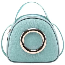 Модная кожаная сумка для маленькой девочки многофункциональная модная женская сумка-мессенджер