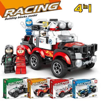 

New Arrival Mini Technic Car City Building Blocks Toys Racing Car Model Bricks Boys Toy Gift For Children Free Shippping