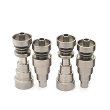 Domeless титановый гвоздь 6 в 1 GR2 гвозди шарнир 10 мм 14 мм и 18 мм Стекло Бонг водопровод стеклянные трубы универсальные и удобные