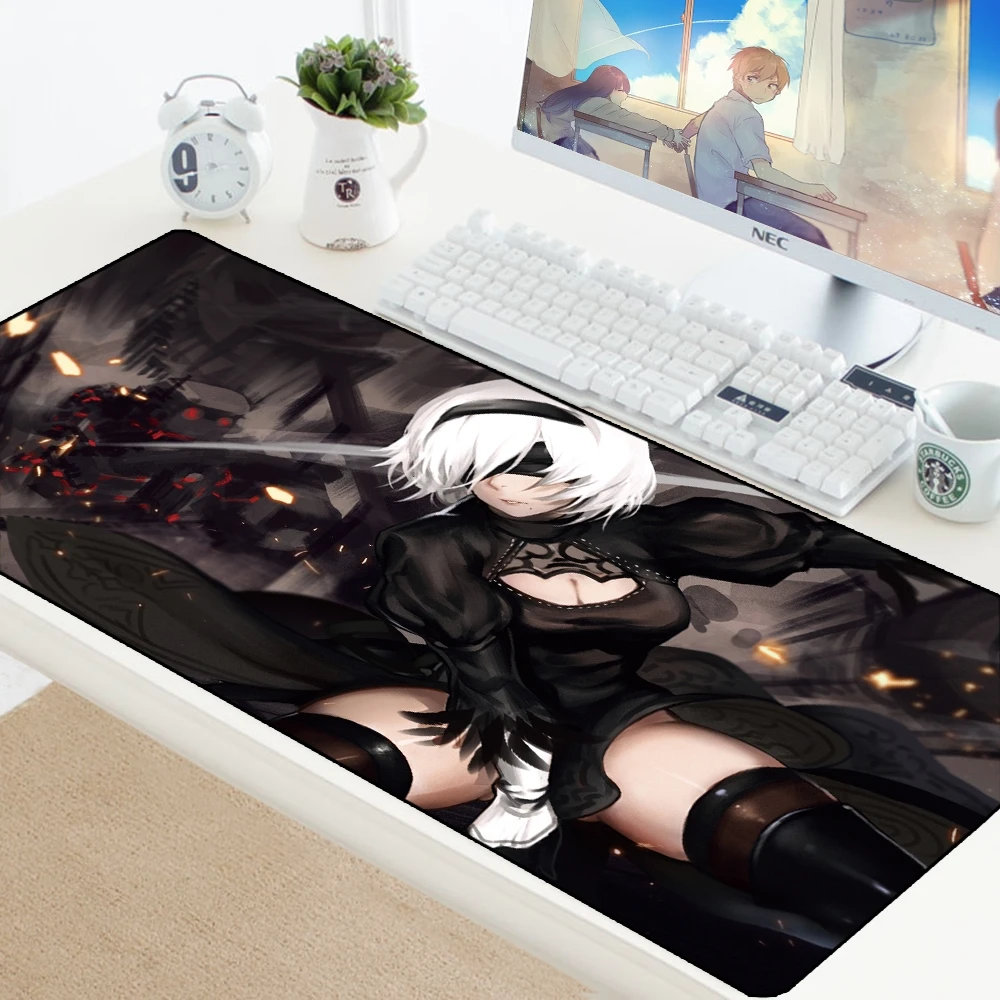 Nier Automata Anime Large Gaming Mouse Pad Mat Sexy Girl Gamer XL Computer  Mousepad Grande Keyboard Mice Play Mats Desk Protect|Mouse Pads| -  AliExpress