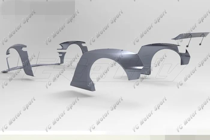 FRP волоконное стекло PD Style Bodykit подходит для 1998 2005 E46 M3 Coupe Body Kit передняя губа