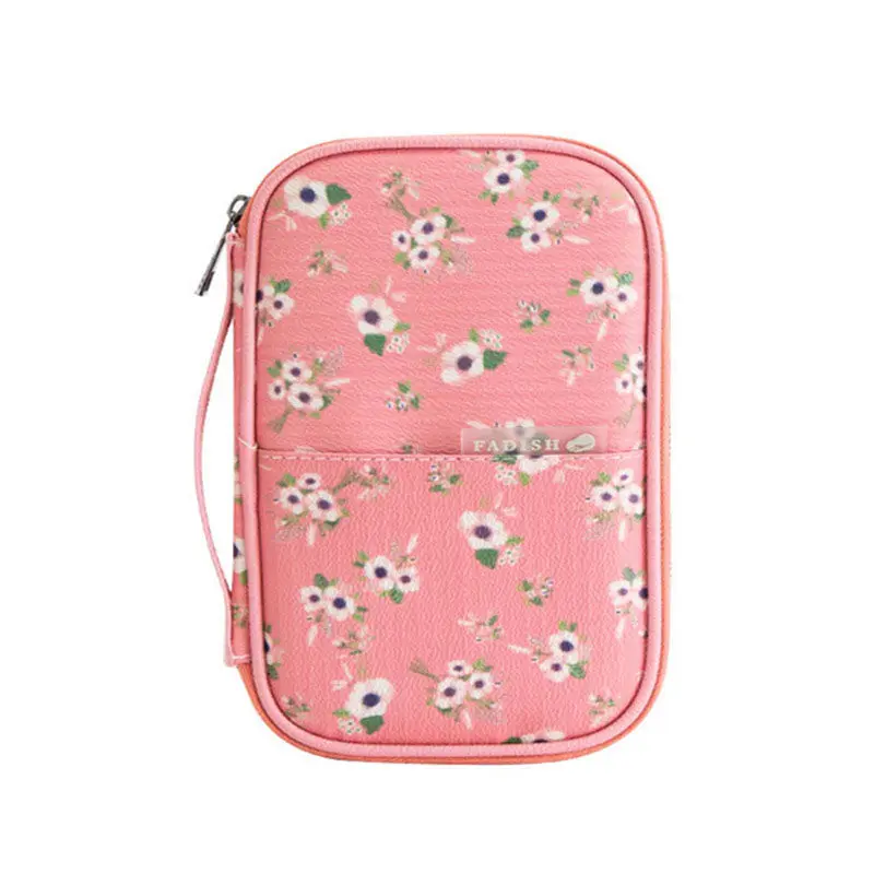 Полезная Женская PU Обложка для паспорта кошелек для путешествий Многофункциональный кредитный держатель для карт чехол посылка мульти-карта ID сумка для хранения документов