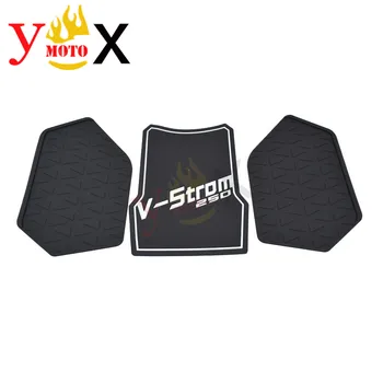 

Rubber Motorcycle Fuel Tank Sticker Traction Pad Knee Grip 3M Side Decal Anti Slip For SUZUKI DL250 V-Storm Vstorm 250 DL 250