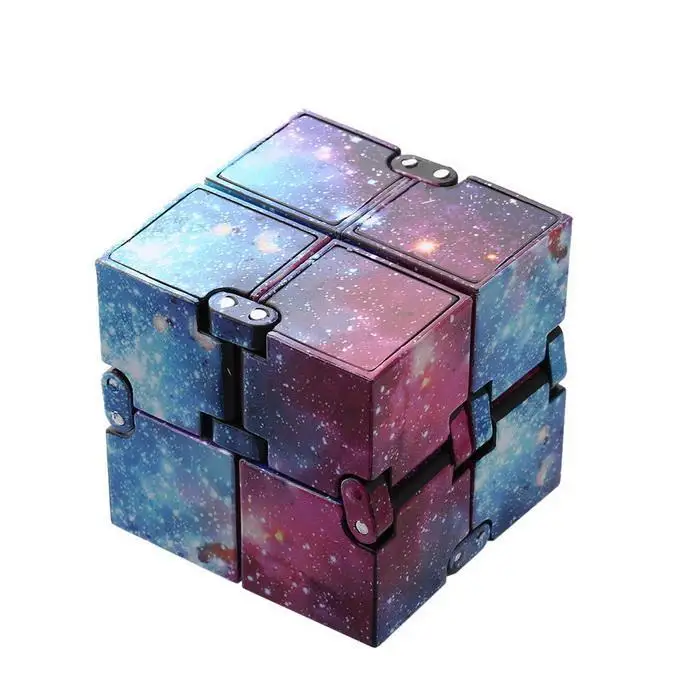 

Stress Relief Cube Infinity Cube Mini Fidget Toy Creative Infinity Stress Colorful Anti Toy Anxiety Funny Fashion Best Gift