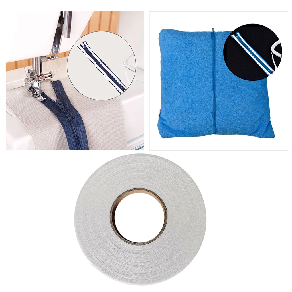 50m Double Sided Tape Quilting Sewing Seam Basting Fusing Wash Away Tape for Home Personal or Professional DIY Craft Use