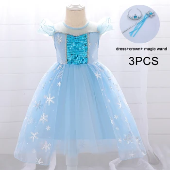 

2020 Cute Cosplay Dress 1st Birthday Dress For Baby Girl Clothes Sequin Princess Dress Party And Wedding Dresses 1 2 3 4 5 Years