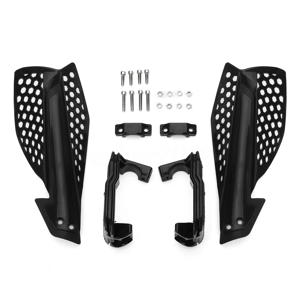 Vehemo различные цвета 248 мм X 106 мм модифицированный Handguard модифицированные ручные защитные рычаги модифицированные накладки на ручки руль ремонт - Цвет: Шампанское