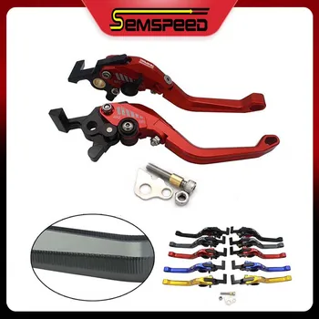 

For YAMAHA NMAX 155 NMAX150 NMAX 125 2015-2020 SEMSPEED Motorcycle Accessories CNC Short 3D Ripple Parking Brake Clutch Levers