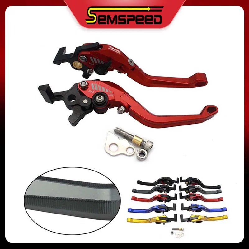 Для YAMAHA NMAX 155 NMAX150 125 2015 2020 SEMSPEED аксессуары для мотоциклов CNC короткие 3D пульсация