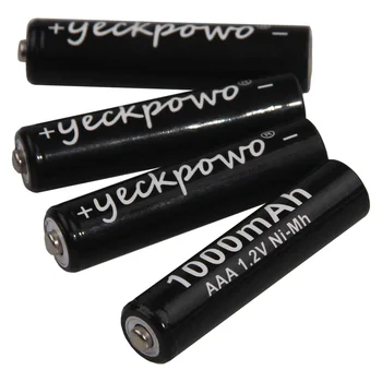 

4~24 pcs AAA battery rechargeable batteries 3A akkumulator 1000mah 1.2V real capcity low self-discharge for microphone toys mp3