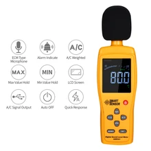 Умный датчик AS834+ цифровой измеритель уровня шума Измеритель уровня звука 30-130 дБ измеритель уровня шума измерительный прибор децибел контрольный тестер