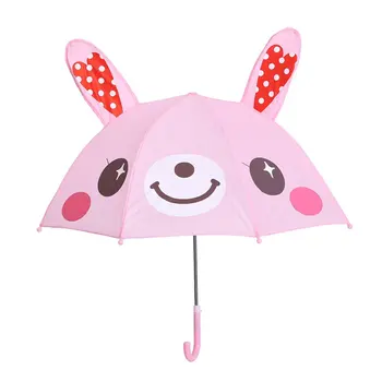 

Lightweight Cute Cartoon Design Children Boys Girls Umbrella Wind Resistant UV Protect Travel Rain Sun Umbrella