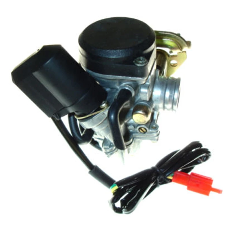GY6 карбюратор 50cc Скутер мопед PD18J Carb QMB139 4 тактный двигатель цикла Запчасти