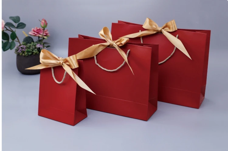 Подарочная сумка золотая Подарочная коробка для s одежды книги упаковка золотая ручка бумажная коробка пакеты крафт-бумага подарочная сумка с ручками Dec