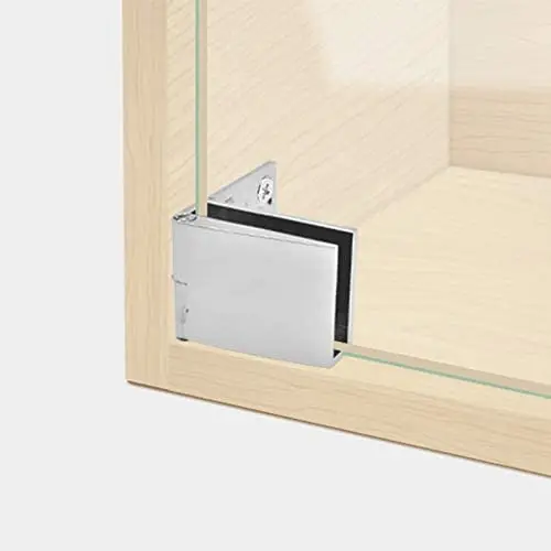 Glass Door Hinges Glass Cabinet Door Hinge Wine Cabinet Hinge Display 4 Pack