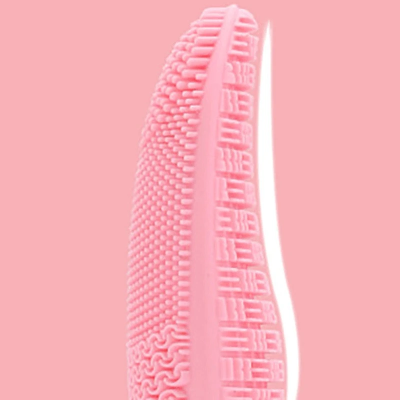 Electric Silicone Facial Cleansing Brush Face Pore Cleaner Ultrasonic Vibration Waterproof Face Washing Tool Face Scrubber