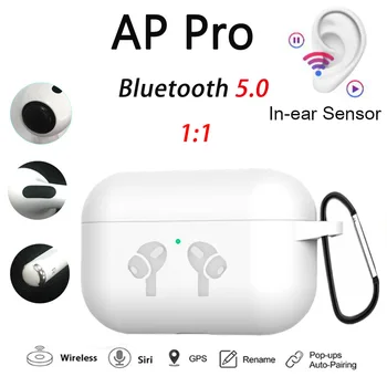 

AP Pro Wireless Earphone Bluetooth 5.0 Air3 Pro 1:1 Clone Airpoding tws Noise Reduction Earbuds Headsets GPS Rename not Blackpod